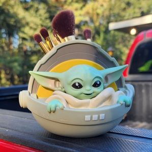 Grogu Makeup brush set&holder